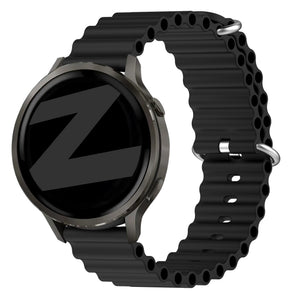 Bandz Bracelet Océan 'Classic' Garmin Vivoactive 6 (noir)
