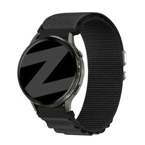 Bandz Bracelet nylon Alpine Garmin D2 Air X15 (noir)