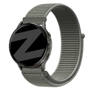 Bandz Bracelet nylon Garmin Approach S40 (gris-vert)