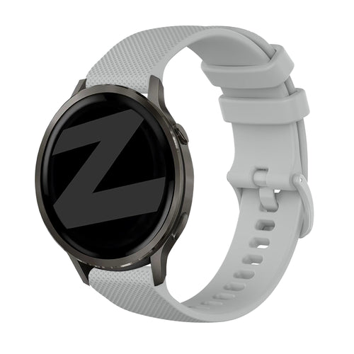 Bandz Bracelet silicone 'Premium' Garmin Vivoactive 6 (gris)