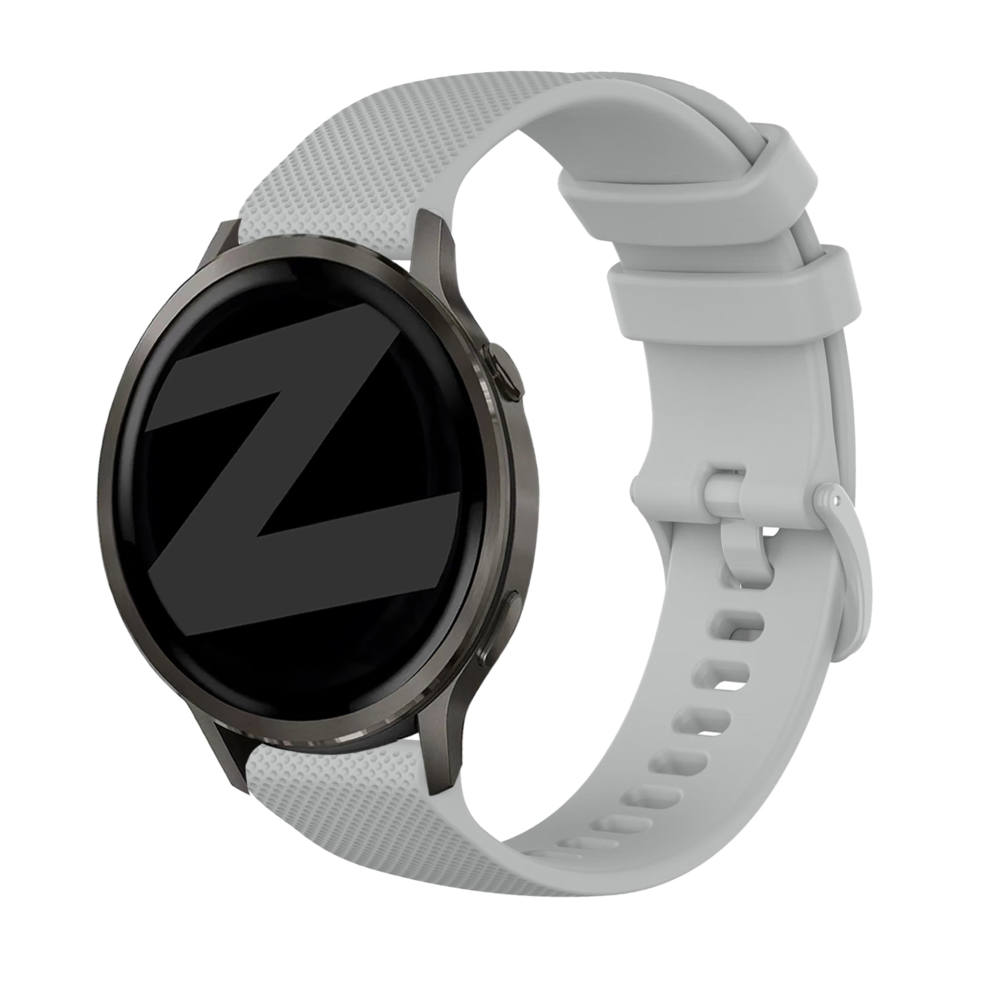 Bandz Bracelet silicone 'Premium' Garmin Vivoactive 6 (gris)