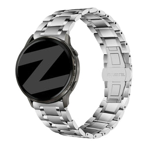 Bandz Bracelet acier 'Deluxe' Garmin Forerunner 55 (argent)