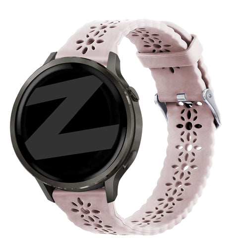 Bandz Bracelet silicone 'Lace' Garmin Vivoactive 6 (rose)