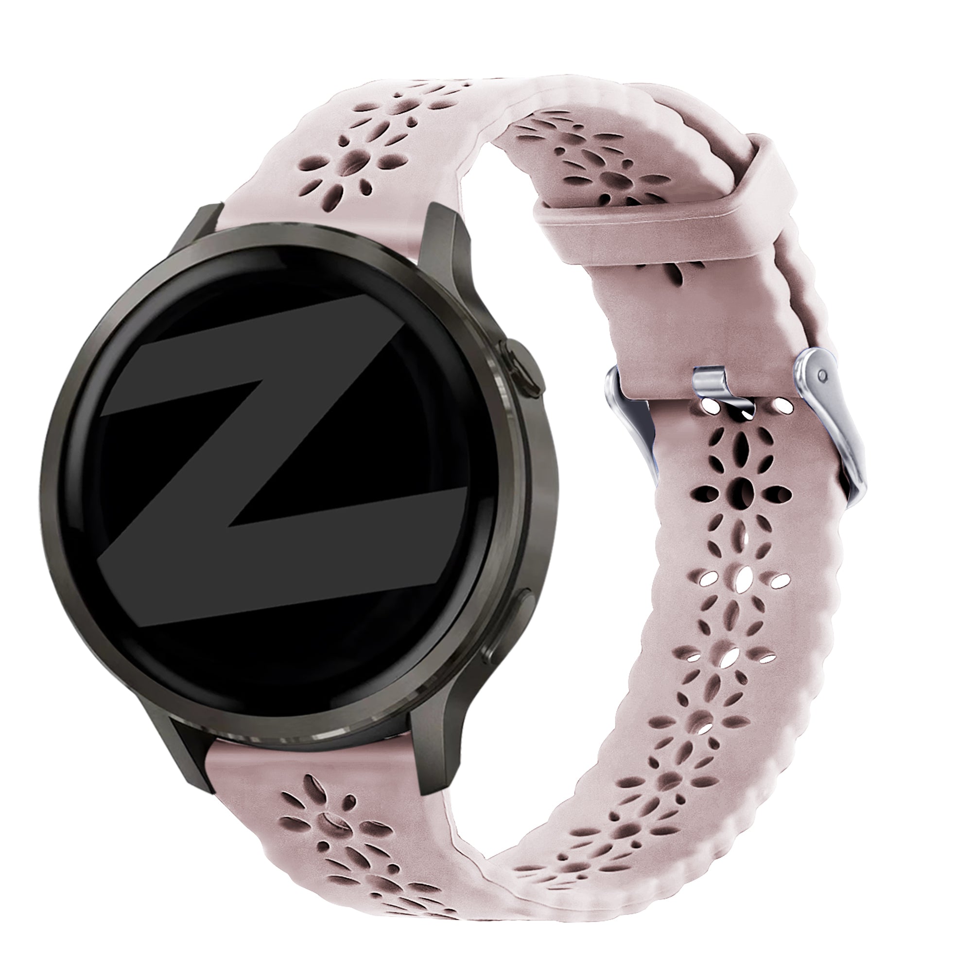 Bandz Bracelet silicone 'Lace' Garmin Vivoactive 6 (rose)