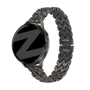 Bandz Bracelet metal 'V-Type' Oppo Watch X2 Mini (noir)