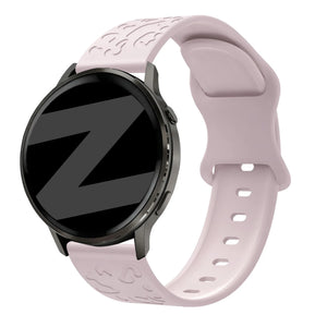 Bandz Bracelet silicone 'Léopard' Garmin Bounce 2 (rose)