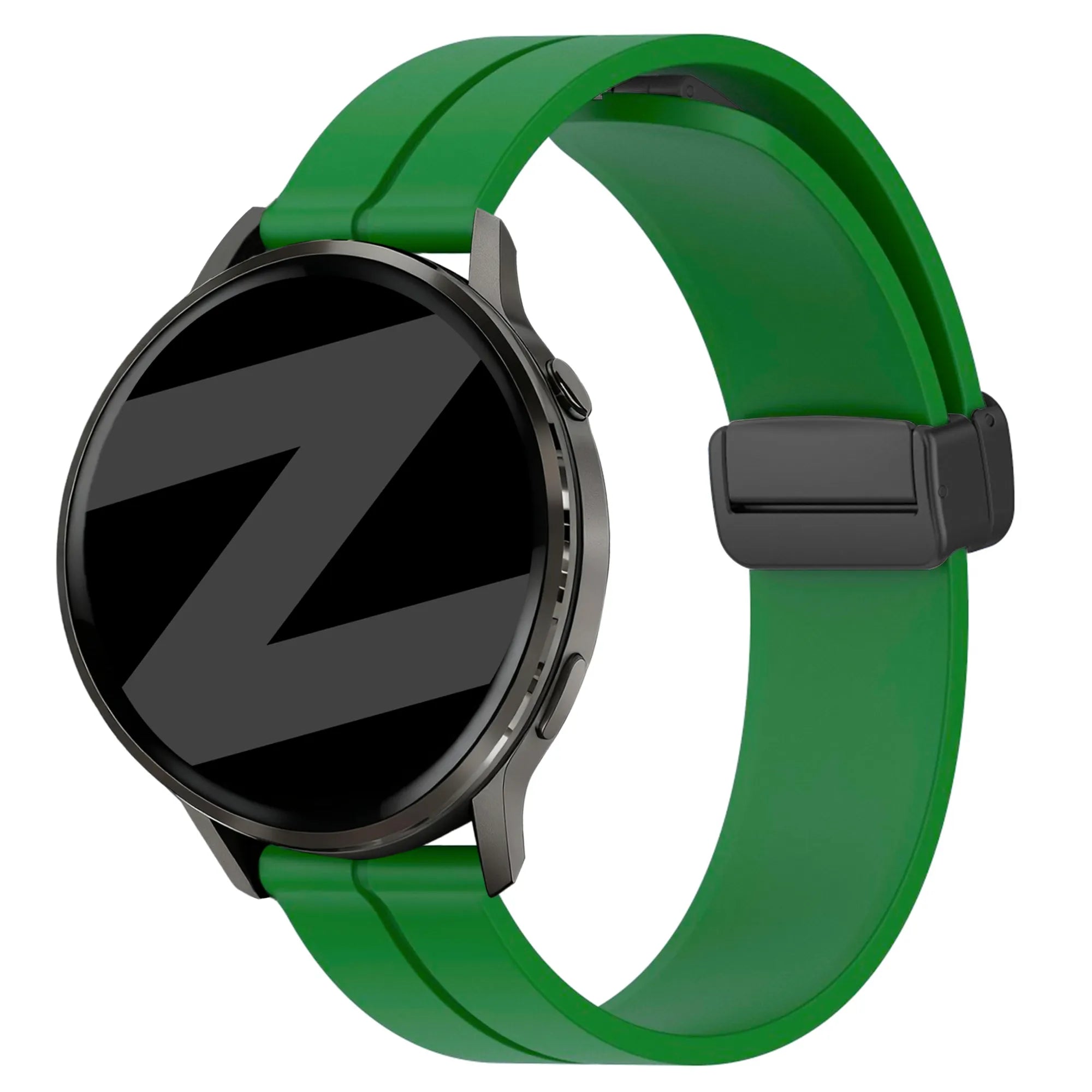 Bandz Bracelet silicone avec boucle en D Garmin Venu SQ 2 (vert)