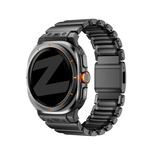 Bandz Bracelet titane 'Hybrid' Samsung Galaxy Watch Ultra 2 (noir)