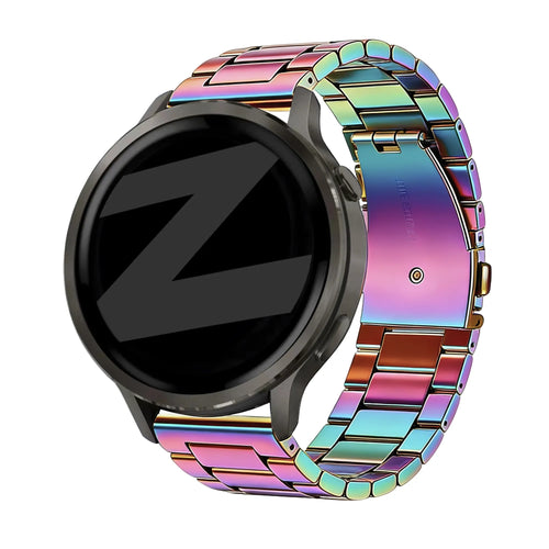 Bandz Bracelet acier 'Classic' Garmin Venu SQ 2 (nacré)