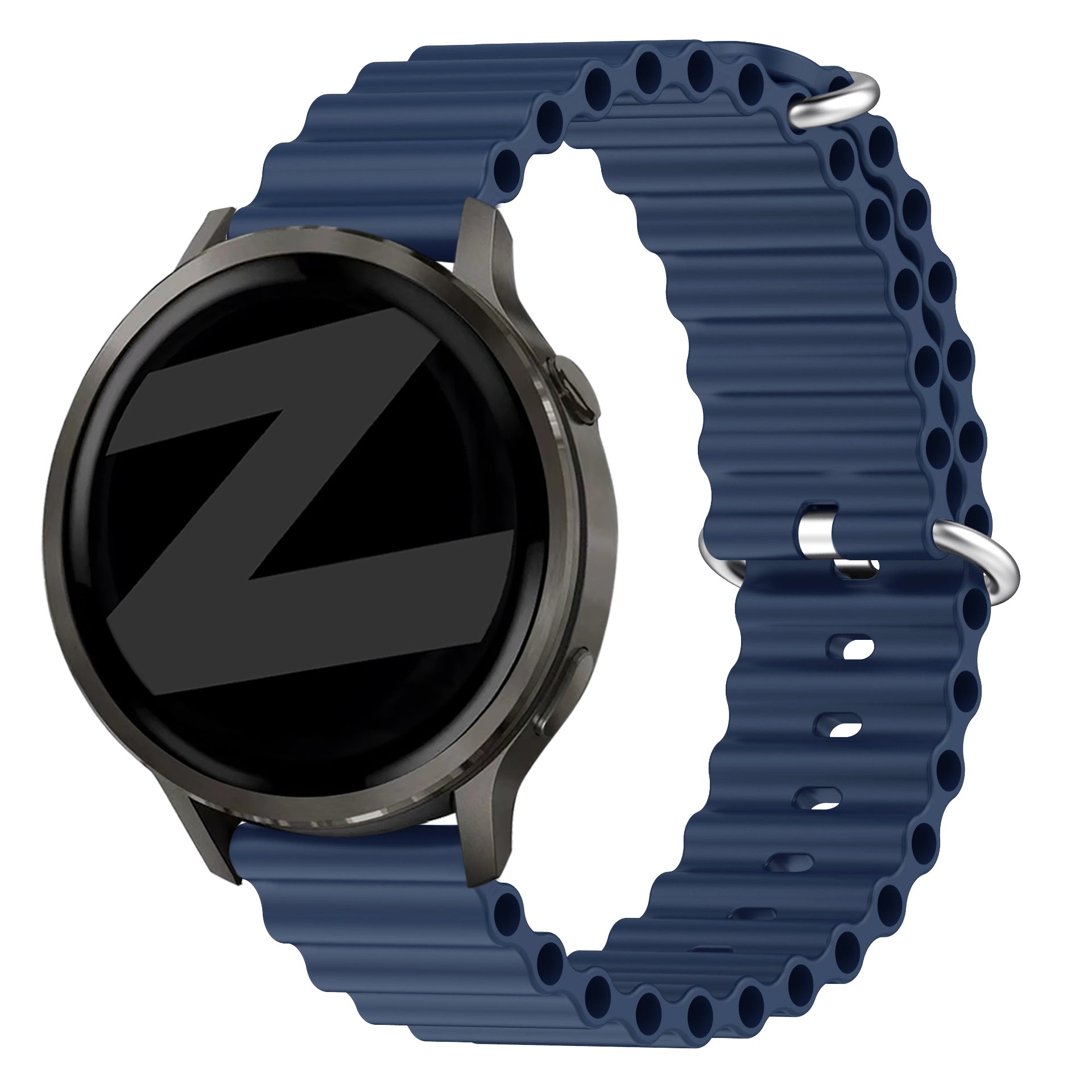 Bandz Bracelet Océan 'Classic' Garmin Vivoactive 6 (bleu foncé)
