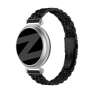 Bandz Bracelet acier 'Deluxe' Zenwatch Lily (noir)