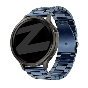 Bandz Bracelet acier 'Classic' Garmin Venu 2s (bleu)