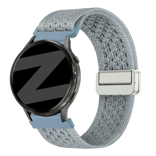 Bandz Bracelet nylon Vintage Garmin Forerunner 255s (bleu clair)