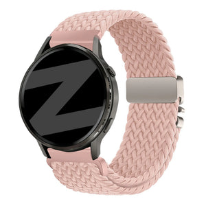 Bandz Bracelet tressé 'Parachute' Garmin Forerunner 255s (rose)
