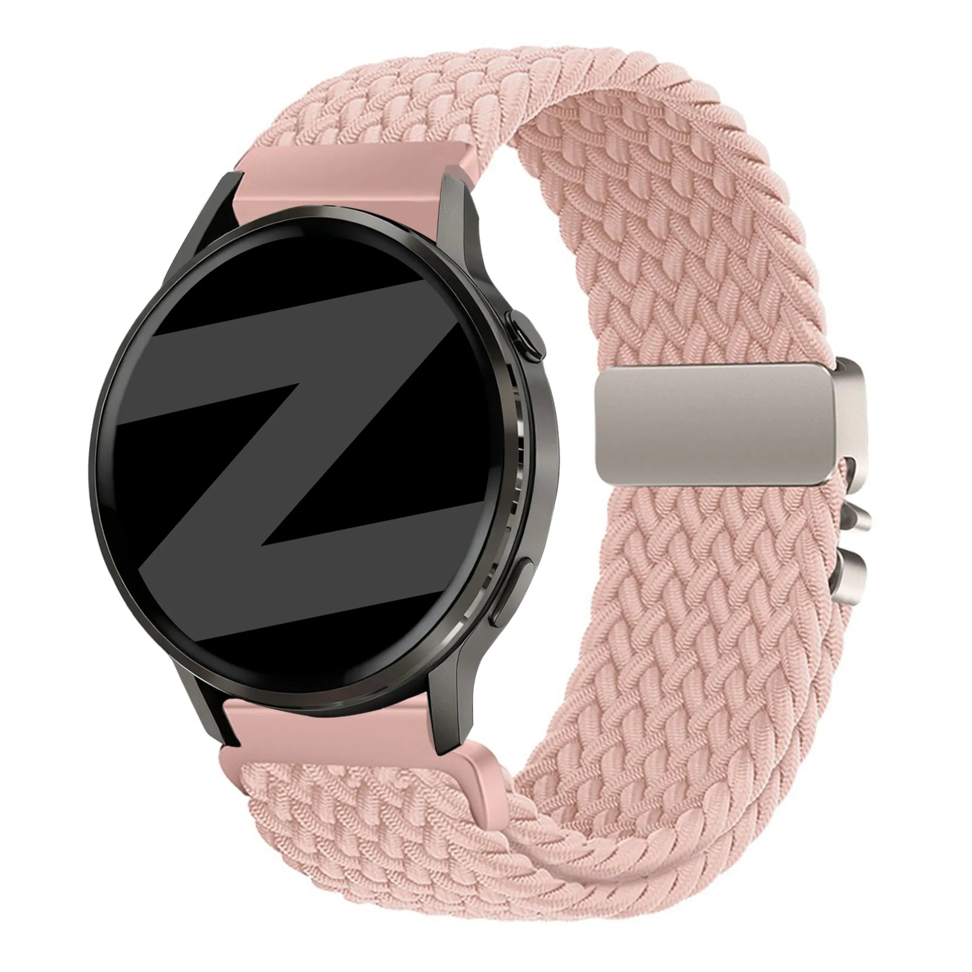 Bandz Bracelet tressé 'Parachute' Garmin Forerunner 255s (rose)