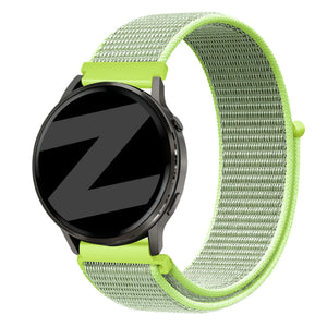 Bandz Bracelet nylon Garmin Venu 3 (jaune fluo)