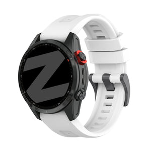 Bandz Bracelet silicone 'Classic' Garmin Approach S70 - 47mm (blanc)