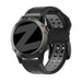 Bandz Bracelet sport avec boucle Garmin Approach S70 - 47mm (noir/gris)