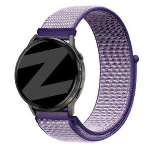 Bandz Bracelet nylon Garmin Vivomove Sport (bleu)