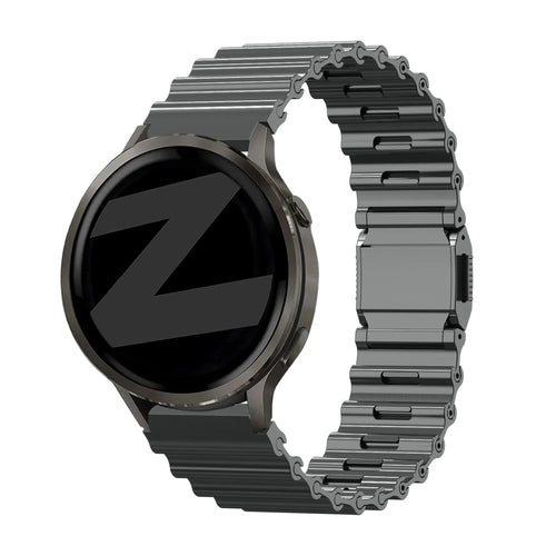 Bandz Bracelet acier 'Ocean' Levowatch DOITX2 (gris titane)
