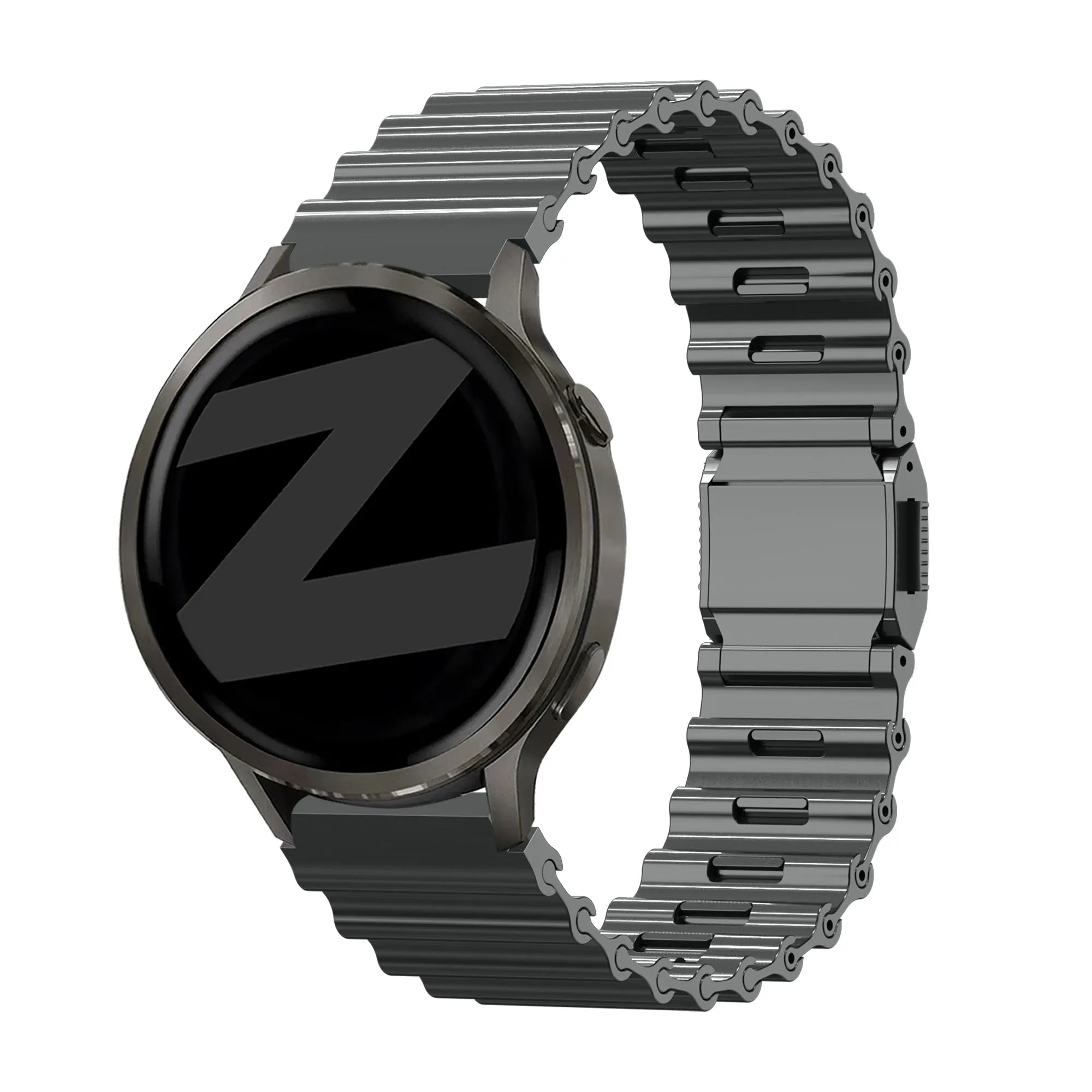 Bandz Bracelet acier 'Ocean' Levowatch DOITX2 (gris titane)