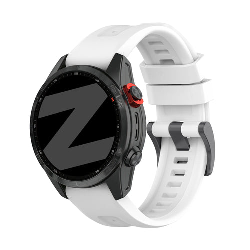 Bandz Bracelet silicone 'Classic' Garmin Instinct 3 - 50mm (blanc)