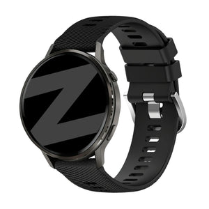 Bandz Bracelet silicone 'Deluxe' Garmin Venu 2s (noir)