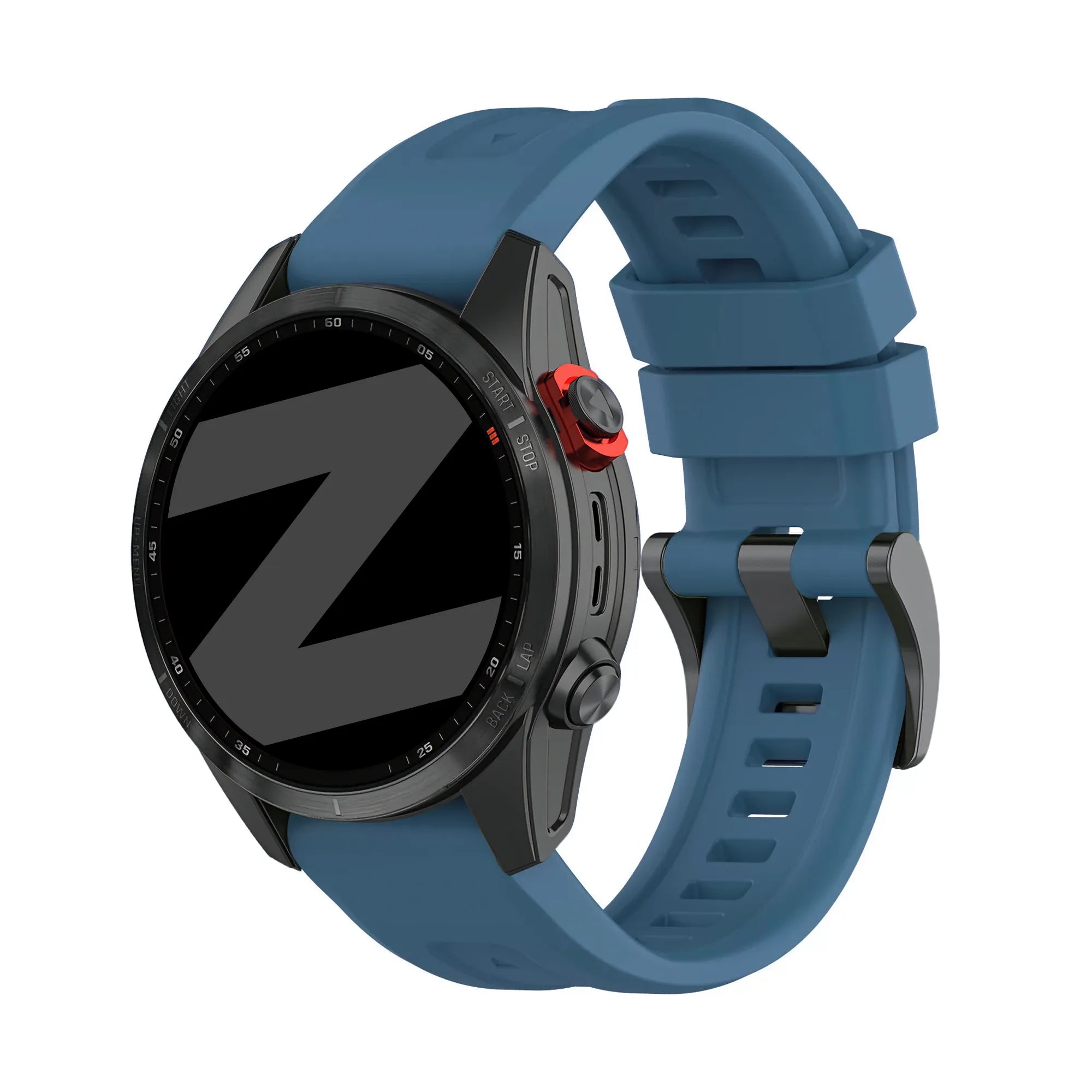 Bandz Bracelet silicone 'Classic' Garmin Enduro 1 / 2 / 3 (roche verte)