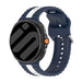 Bracelet sport duo Samsung Galaxy Watch 8 - 40mm (bleu/blanc)