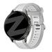 Bandz Bracelet dual sport avec boucle Garmin Vivomove 3 (gris)
