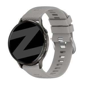 Bandz Bracelet silicone 'Deluxe' Garmin Venu 2s (gris)