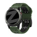 Bandz Bracelet sport avec boucle Garmin Forerunner 965 (verte/noir)