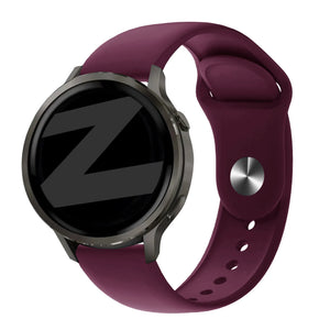 Bandz Garmin Forerunner 265s Sport Strap 'Deluxe' (Wine Red)