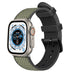Bracelet nylon hybride Apple Watch Ultra (vert)