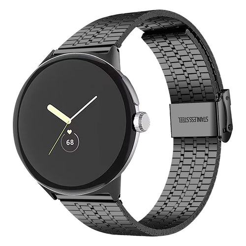 Google Pixel Watch 5 - 45mm Fine Steel Strap (Black)