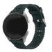 Bracelet silicone à motifs Samsung Galaxy Watch 4 Classic 46mm (viridien)