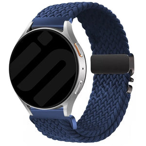 Bracelet tissé con P-boucle Oppo Watch X2 (bleu)