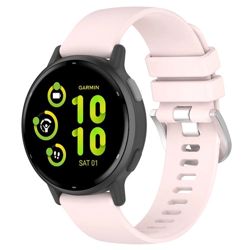 Bracelet silicone classique Garmin Vivoactive 6 (rose)