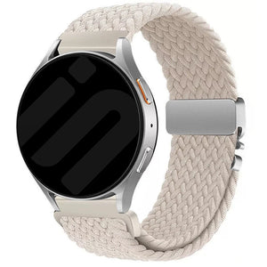 Samsung Galaxy Watch 6 - 40mm Braided Strap with P-Buckle (Starlight)