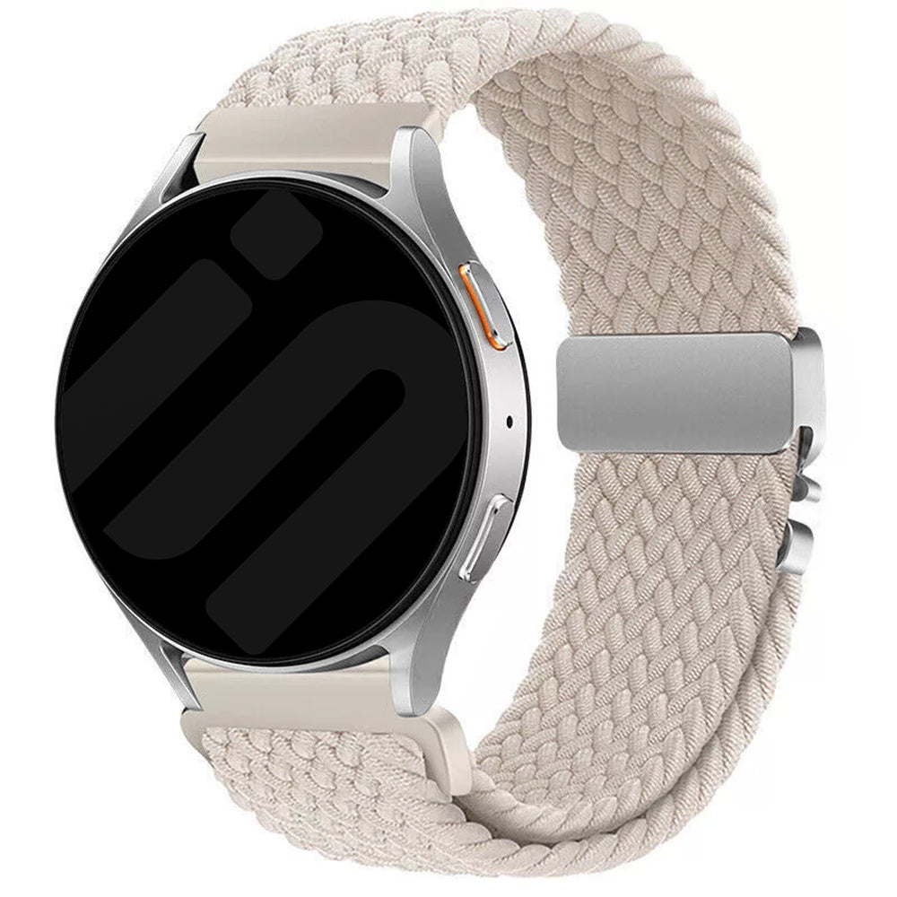 Bracelet tissé avec boucle Garmin Venu (lumière stellaire)
