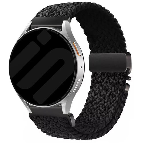 Bracelet tressé boucle en P Suunto Nautic S (noir)