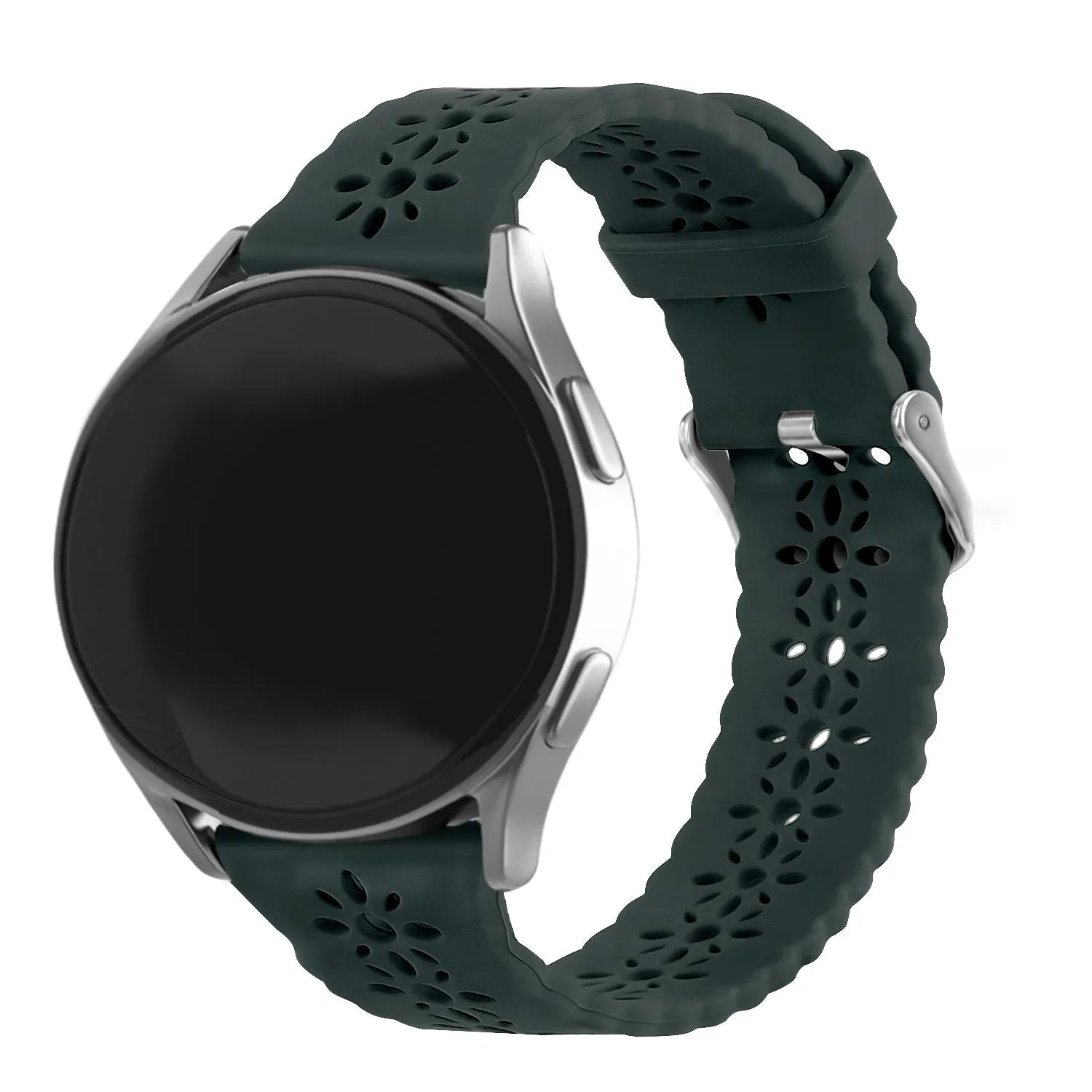 Bracelet de silicone avec relief Amazfit Bip U (Pro) (vert sapin)