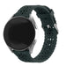 Bracelet de silicone avec relief Amazfit GTS 4 (vert sapin)