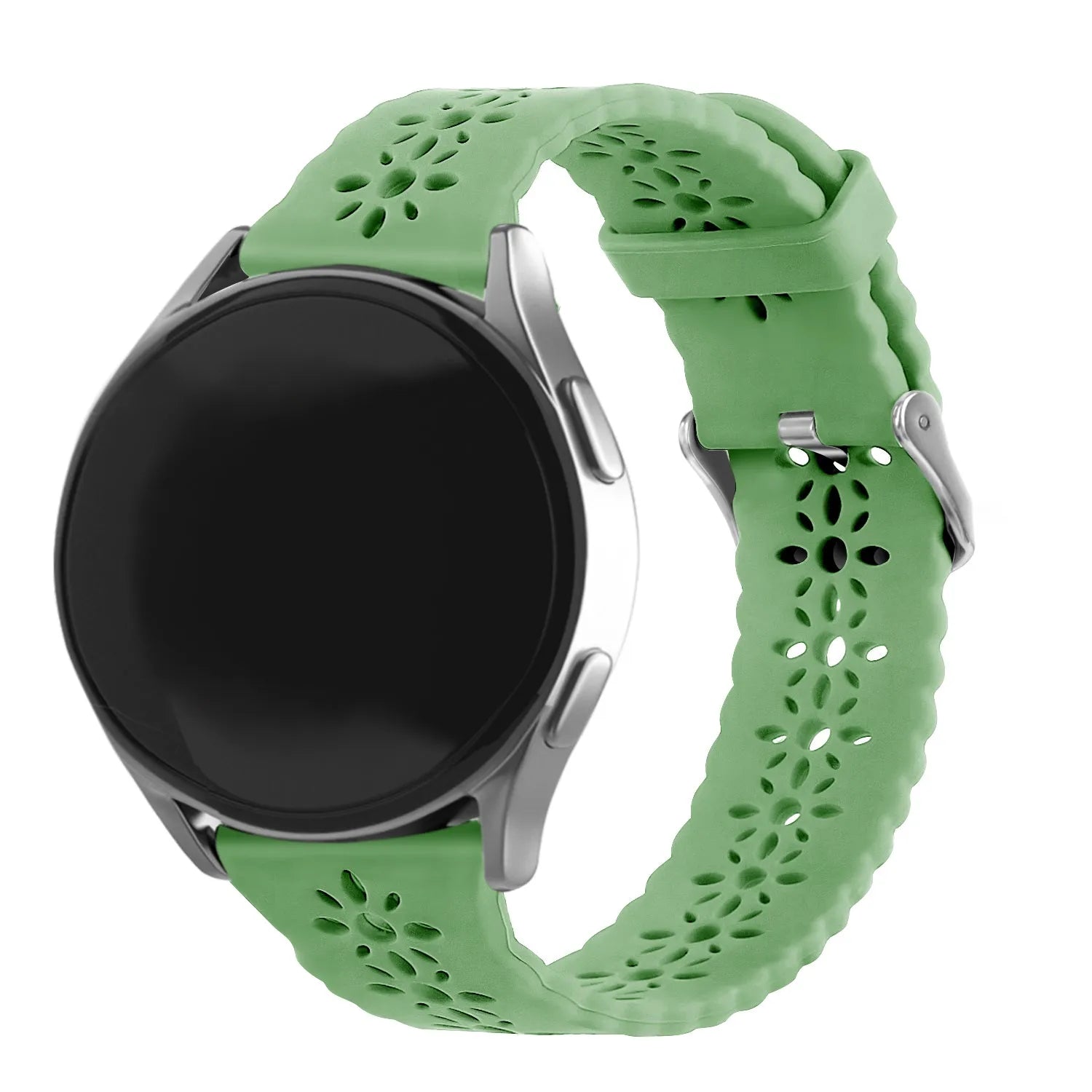 Bracelet de silicone avec relief Amazfit Bip U (Pro) (vert)