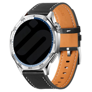 Bracelet cuir 'One Push' Suunto Nautic S (noir)