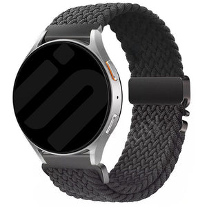 Bracelet tissé avec boucle Garmin Venu 2 (gris)