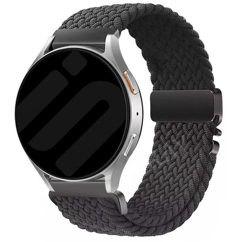 Bracelet tissé avec boucle Garmin Venu 2 (gris)