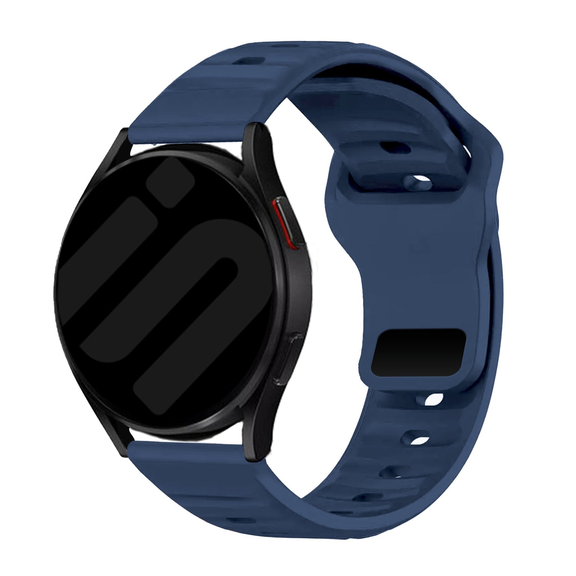 Bracelet silicone robuste Huawei Watch GT 5 46mm (bleu foncé)