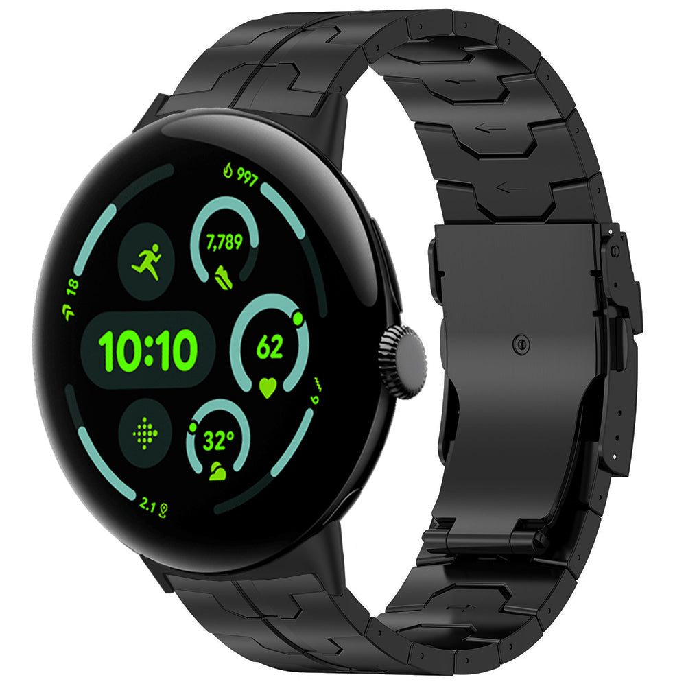 Bracelet titane 'Iron' Google Pixel Watch 3 - 45mm (noir)