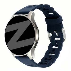 Bandz Bracelet silicone 'Chaînes' Polar Pacer (bleu foncé)